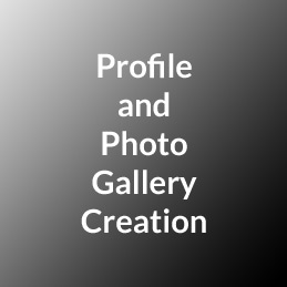 Profile and Photo Gallery Creation